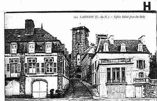 Ville de LANNION Carte postale ancienne